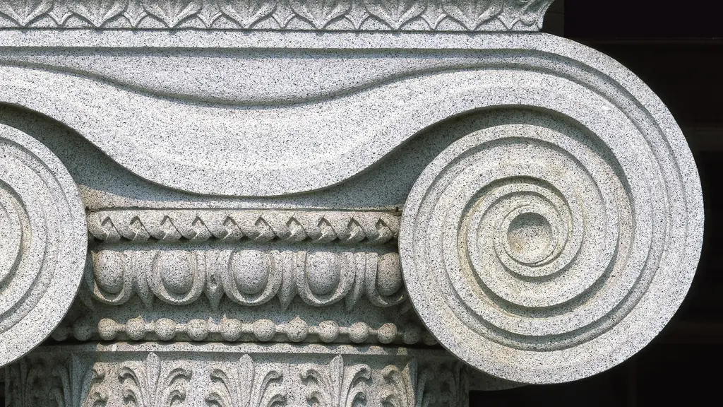 Column detail, U.S. Treasury Building, Washington, D.C.